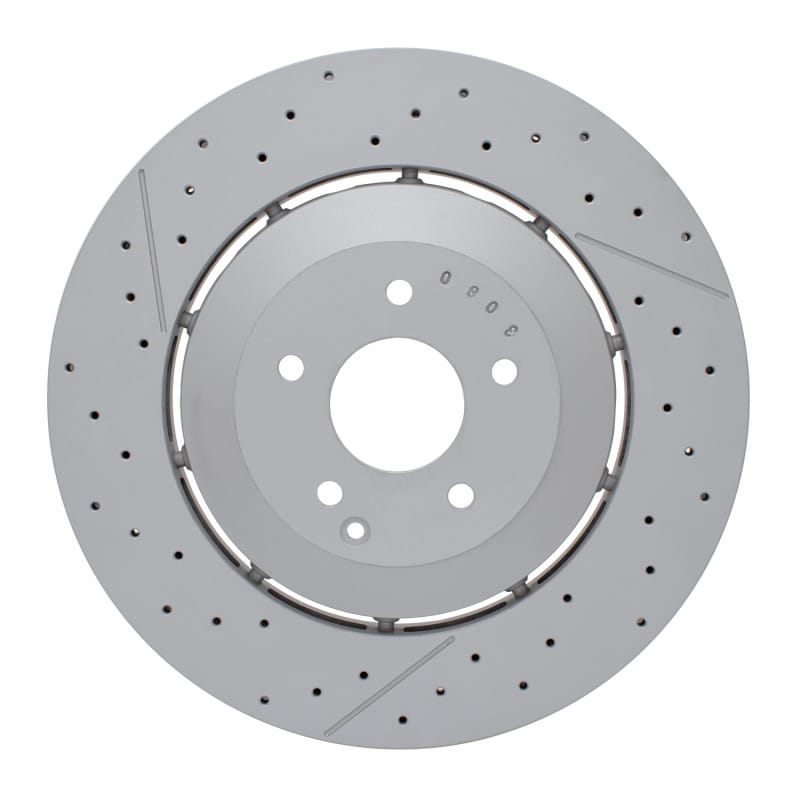 DFC — DFC 06-11 Mercedes-Benz SLK55 AMG Front Drilled and Slotted Hi-Carbon Alloy Geomet Coated Rotor