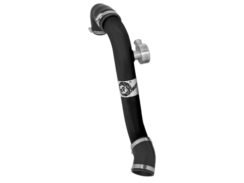 aFe — BladeRunner 2-1/2 IN Aluminum Hot Charge Pipe Black