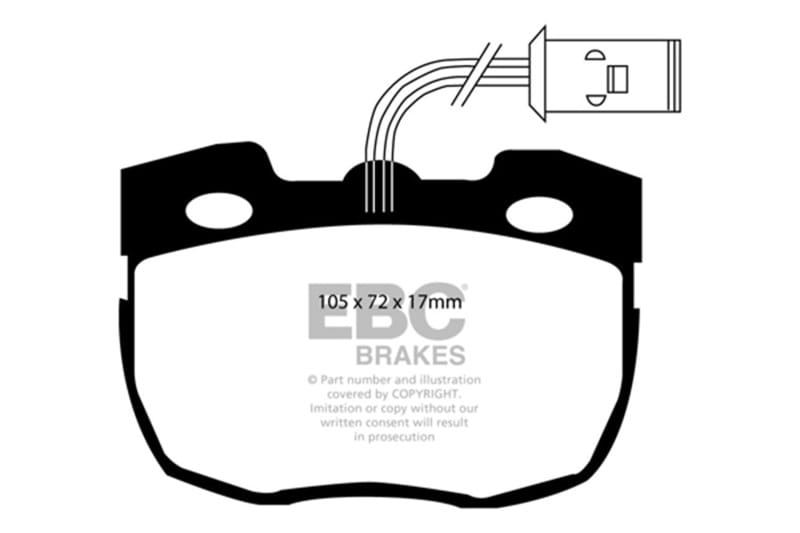 EBC — 6000 Series Greenstuff Truck/SUV Brakes Disc Pads
