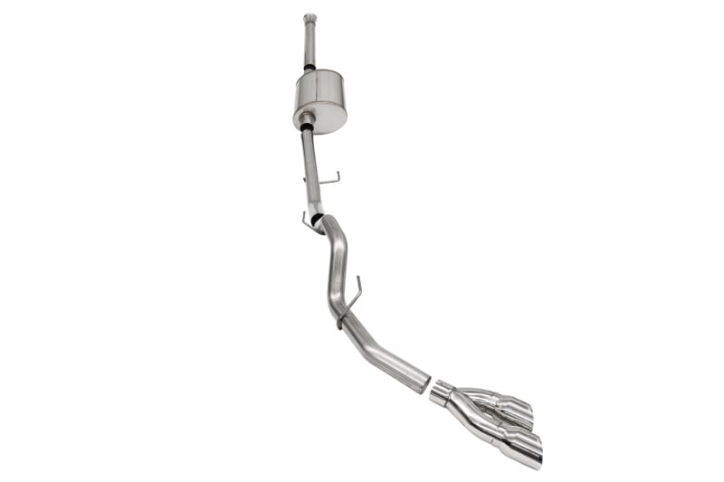 CORSA Performance — 3.0in. Single Side Exit Catback Exhaust System with Twin 4.0in. Pro Series® Tips
3.0in. Single Side Exit Catback Exhaust System with Twin 4.0in. Tips