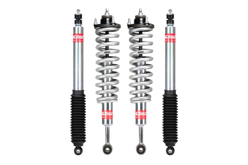 Eibach — Set of 2 Assembled Front Shocks, Springs, Mounts + 2 Rear Shocks