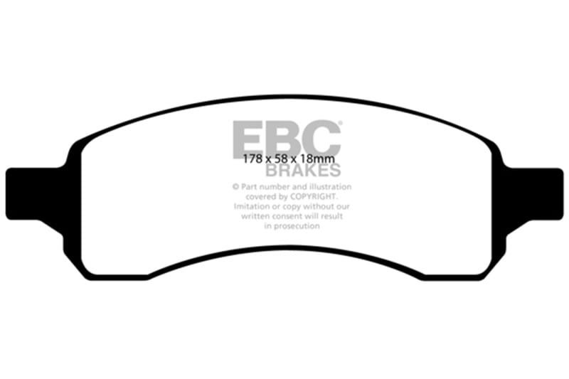 EBC — Ultimax OEM Replacement Brake Pads