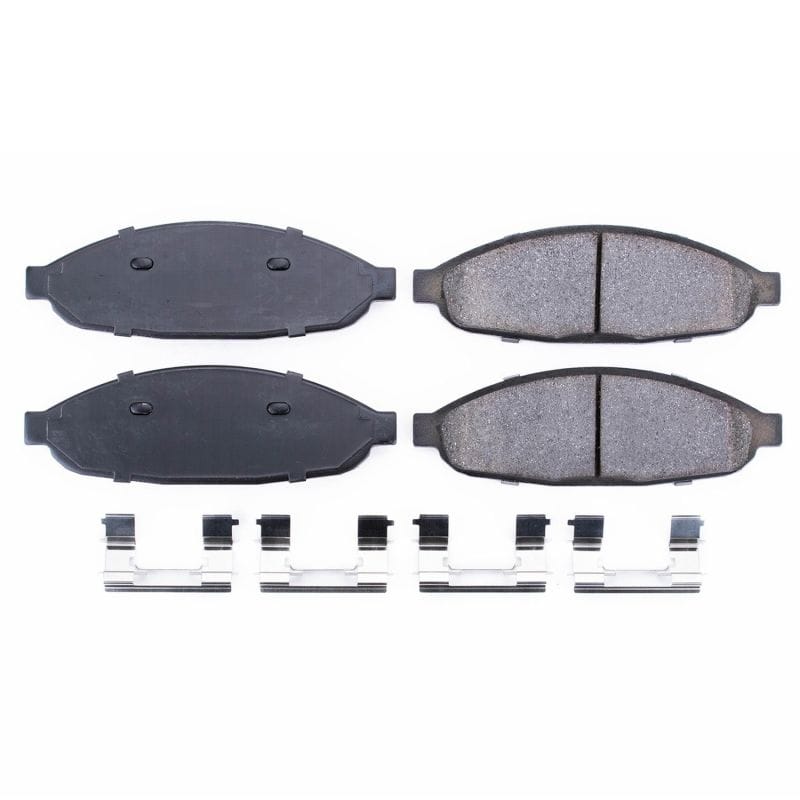 PowerStop — PowerStop - Z17 Low-Dust Ceramic Brake Pads with Hardware