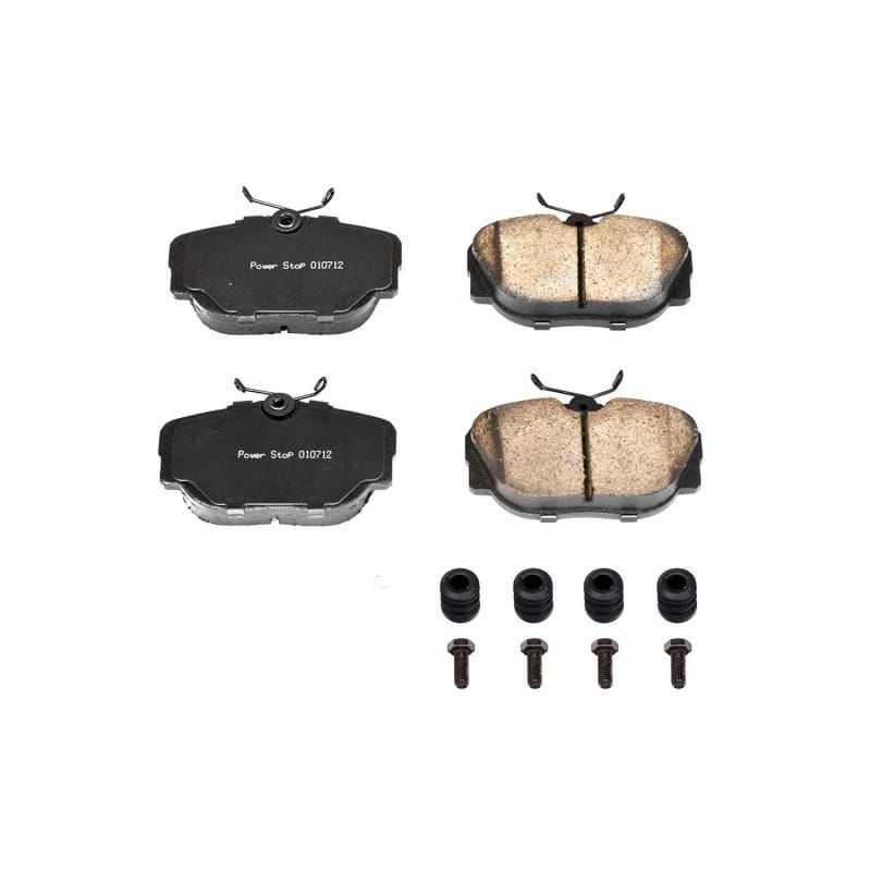 PowerStop — PowerStop - Z17 Low-Dust Ceramic Brake Pads with Hardware