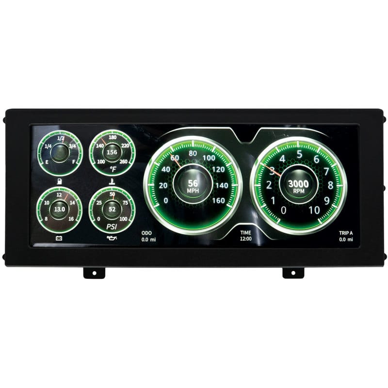 AutoMeter — Digital Instrument Display, Color Lcd, Panel Mount, Universal