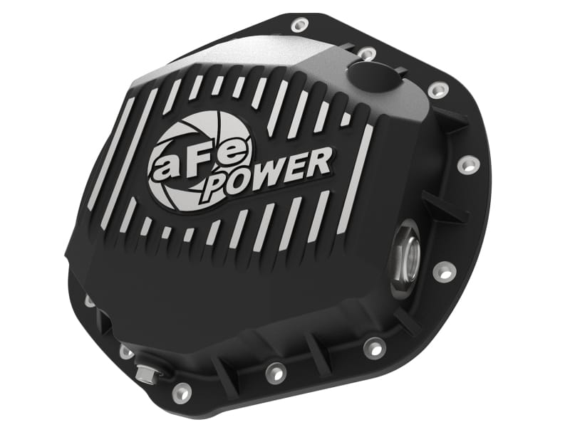 aFe — aFe POWER Pro Series Rear Differential Cover Black w/ Machined Fins