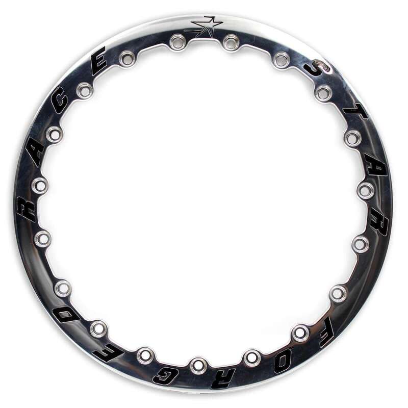 Race Star — Race Star 15in. Forged Pro Bead-Loc Ring 19-Hole (Single) - Polished