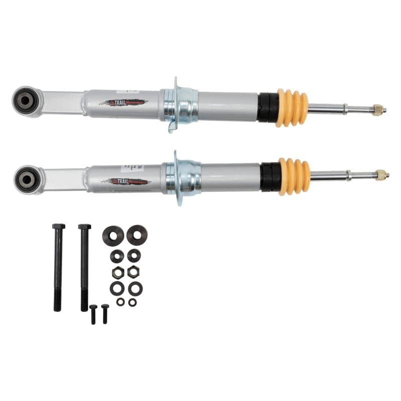 Belltech — 0.5-3 INCH LEVELING KIT | FRONT TRAIL PERFORMANCE STRUTS ONLY - 154302TP
0.5"- 3" Lift Kit Inc. Front Trail Performance Struts Only