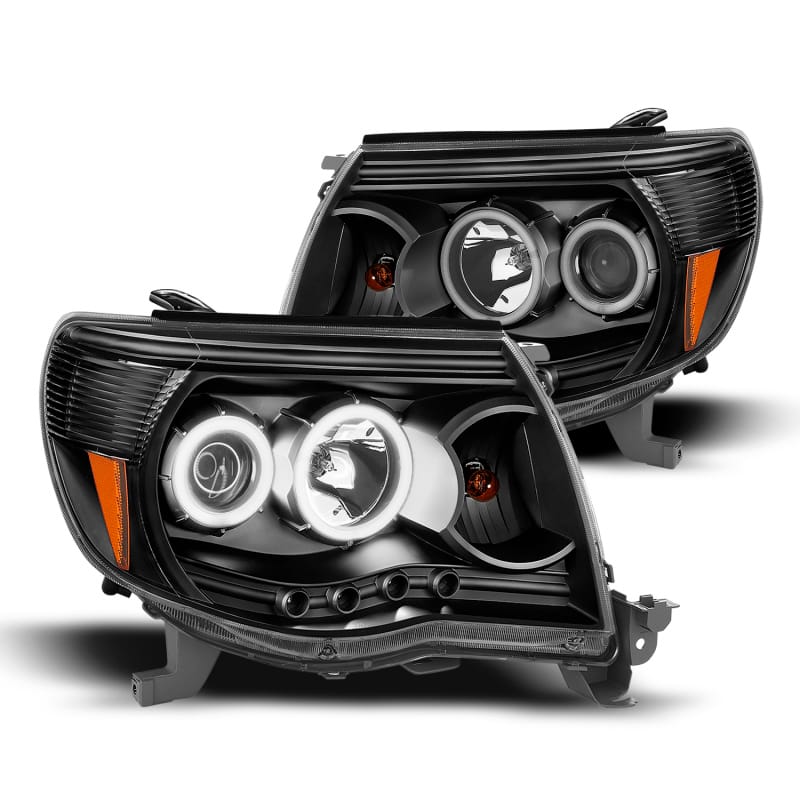 Raxiom — Super White LED Halo Projector Headlights
Black Housing
Clear Lens