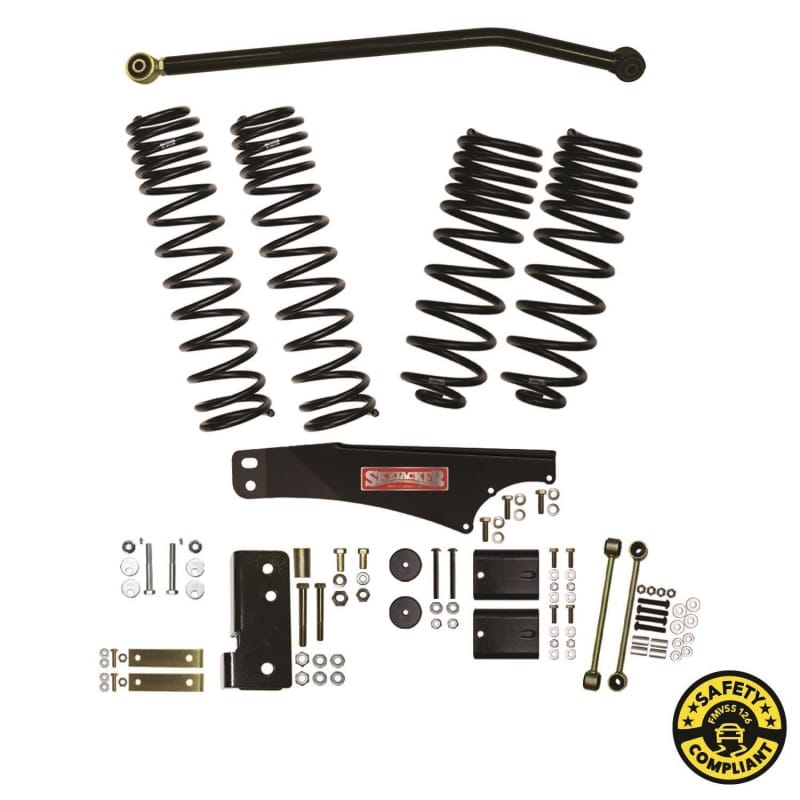 Skyjacker — 3.5 in. Component Box With Dual Rate Long Travel Coil Springs.