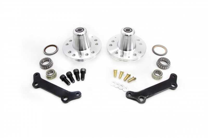 UMI Performance — 1978-1988 GM G-Body C5/C6 Front Brake Conversion Hubs, Bearings, Bracket Kit