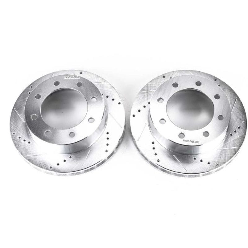 PowerStop — PowerStop Evolution Performance Drilled, Slotted & Plated Brake Rotor Pair