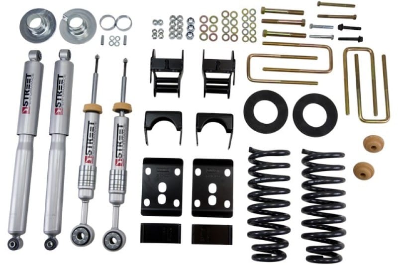 Belltech — Front And Rear Complete Kit W/ Street Performance Shocks
LOWERING KIT W/ STREET PERFORMANCE SHOCKS - 981SP