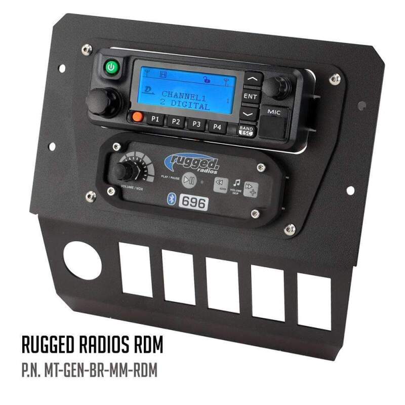 Rugged Radios — Rugged Radios Polaris General Multi Mount Kit for Radio and Intercom Rugged RDM