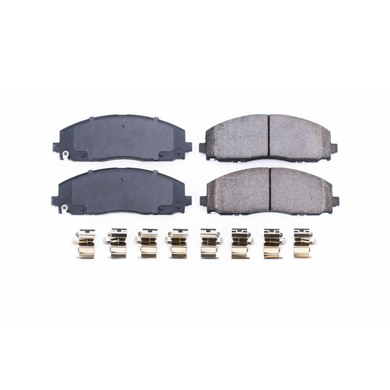 PowerStop — PowerStop - Z17 Low-Dust Ceramic Brake Pads with Hardware