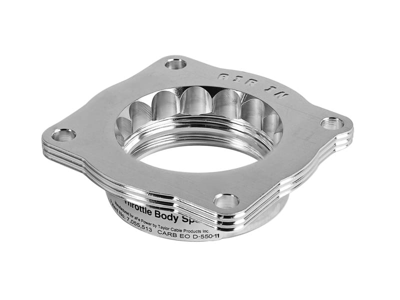 aFe — Silver Bullet Throttle Body Spacer Kit
Silver Bullet Throttle Body Spacer