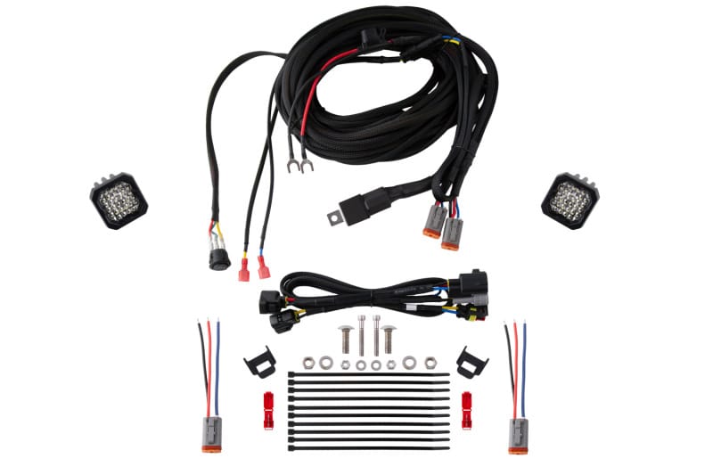 Diode Dynamics — Allows for flush installation of SSC1 LED pods in the rear bumper.
Allows you to mount two SSC1 pods underneath the rear bumper.