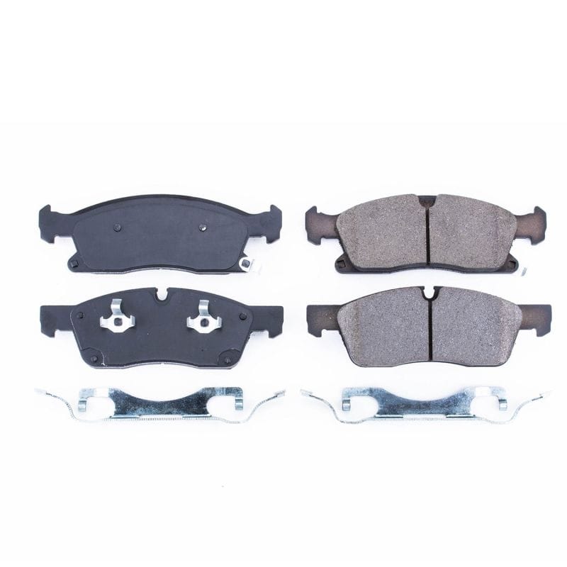 PowerStop — PowerStop - Z17 Low-Dust Ceramic Brake Pads with Hardware