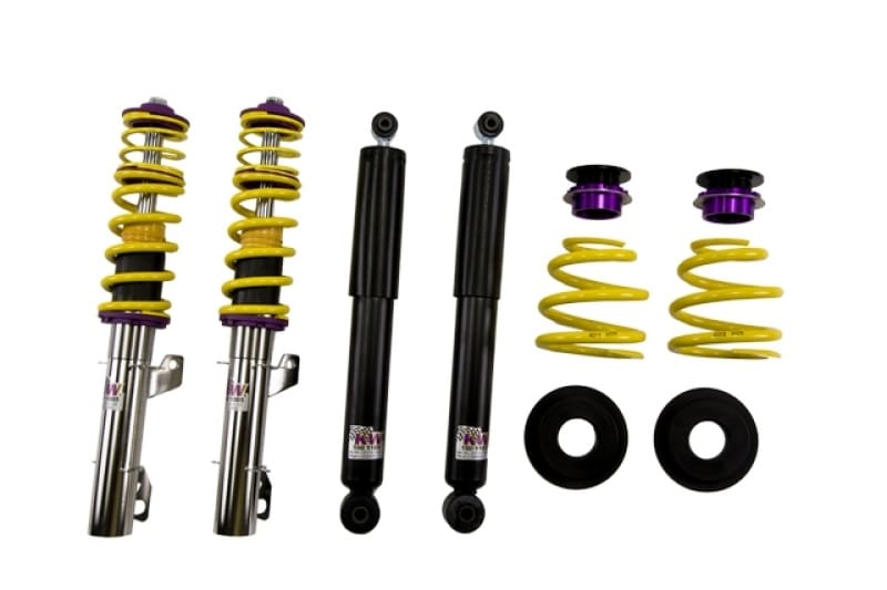 KW — Height adjustable stainless steel coilover system with pre-configured damping
KW COILOVER KIT V1 - 10280081