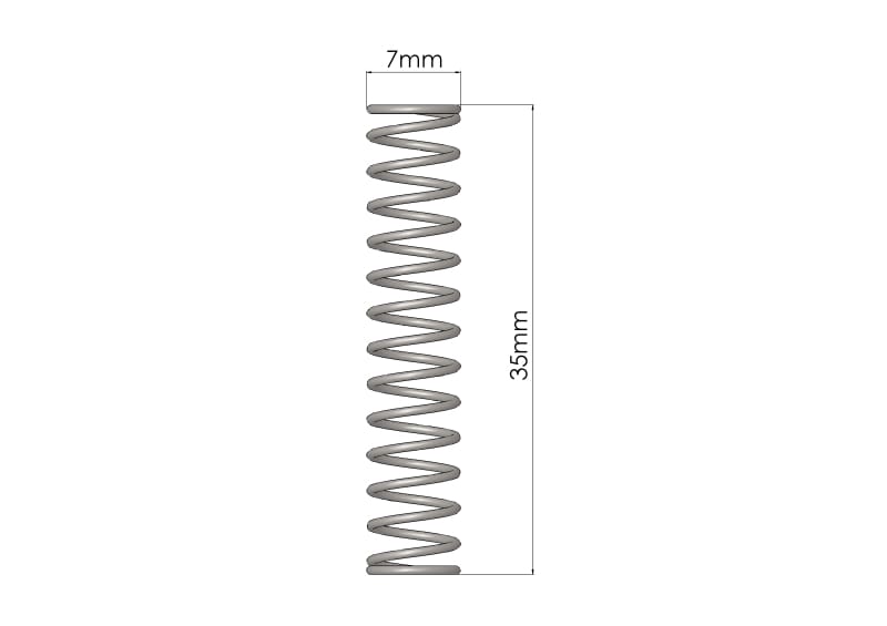 Go Fast Bits — DV+ Replacement Plunger Spring Fits DV+ ( valves from T9351-T9359)