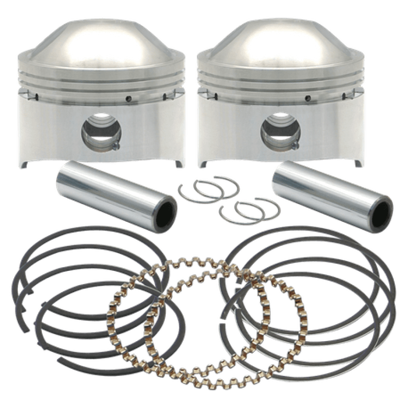 S&S Cycle — S&S Cycle 36-84 BT 3-1/2in +.020in 80in HC Forged Pistons