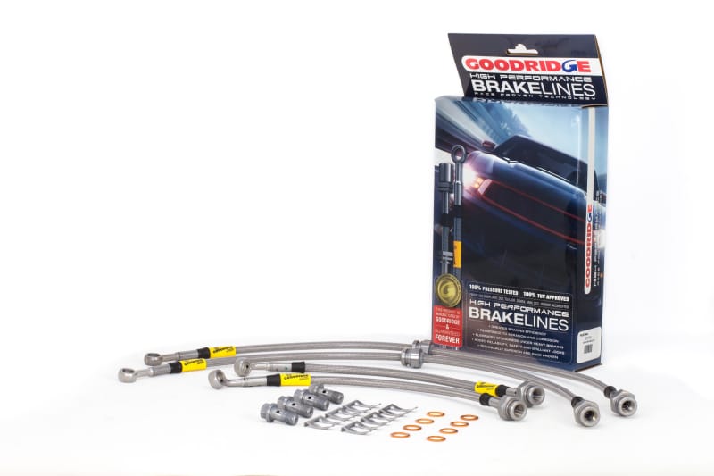 Goodridge — G-STOP SS Braided Brake Line Kit