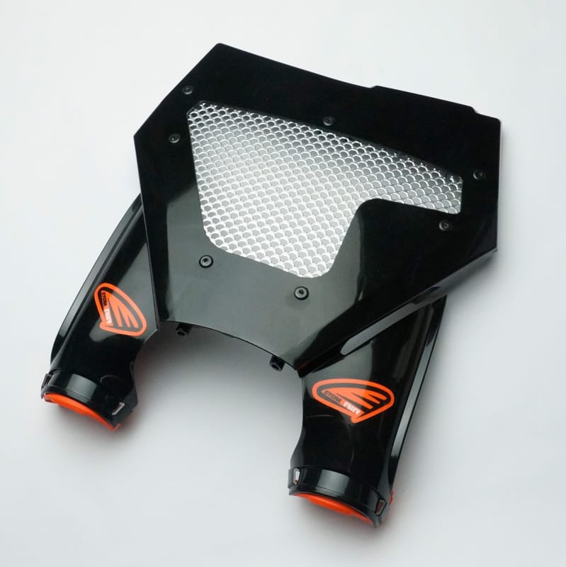 Cycra — Cycra 23+ KTM SX/SXF/XC/XCF Vented Stadium Plate - Black