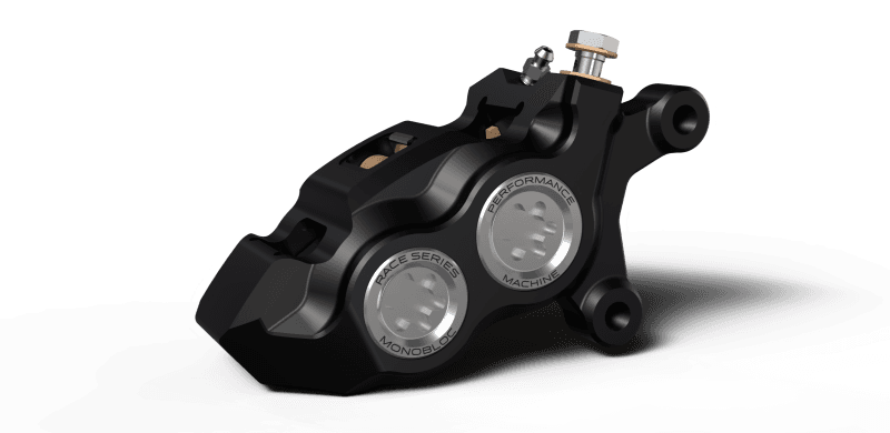 Performance Machine — Performance Machine 08-23 FL,18-24 M8 Softail,06-17 VRod 137x4B Rce Series Monobloc Caliper Left CLR