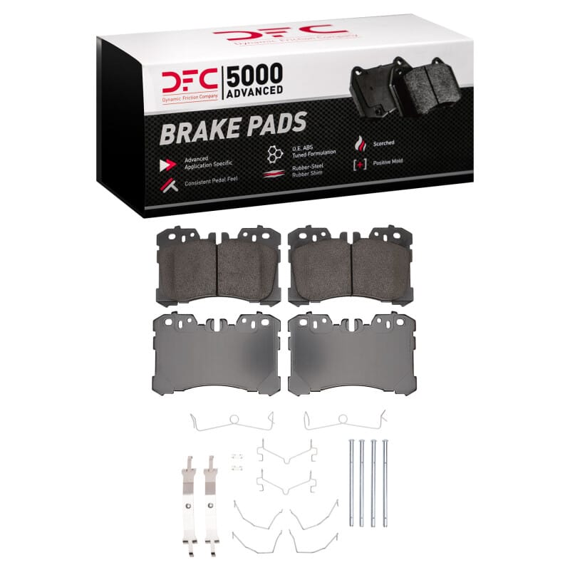 DFC — DFC 5000 Advanced Pads - Ceramic and Hardware Kit