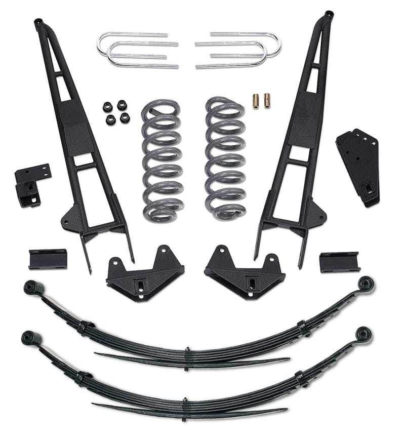 Tuff Country — 1981-1996 Ford Bronco 4x4-4in. Performance Lift Kit with Rear Leaf Springs by (S