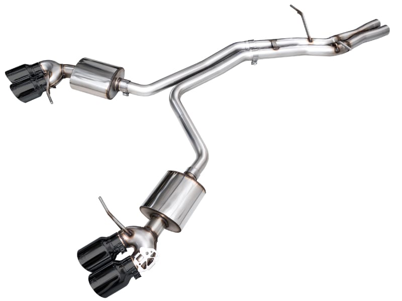 AWE Tuning — AWE Touring Edition Exhaust for '19-'21 Porsche Macan 3.0T/2.9TT - Diamond Black