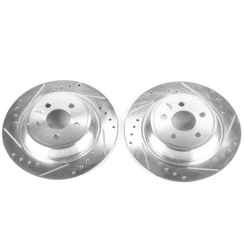 PowerStop — PowerStop Evolution Performance Drilled, Slotted & Plated Brake Rotor Pair