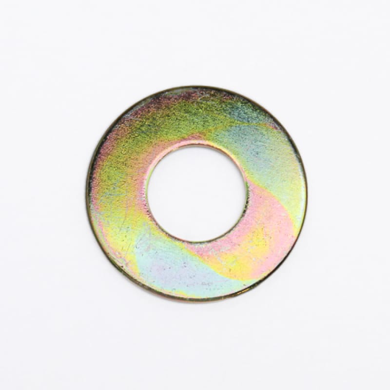 Wilwood — WASHER,.441 IDx1.003 ODx.030,CARBON STEEL,ZINC,TYPE II,GOLD