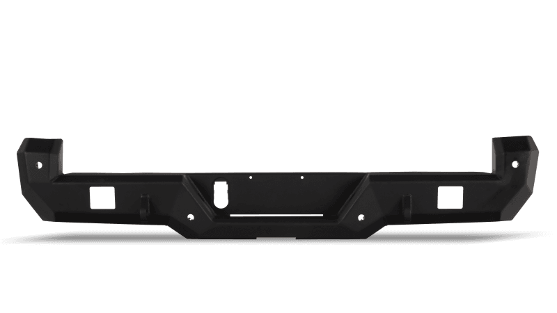 Body Armor 4x4 — Pro Series Rear Bumper, Black, Tacoma