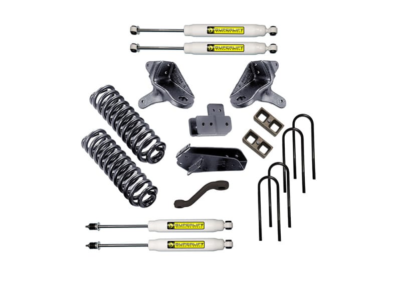 Superlift — 4" Lift Kit - 80-96 Bronco 4WD - w/ SL Shocks
4in. Lift Kit-80-96 Bronco 4WD-w/SL Shocks