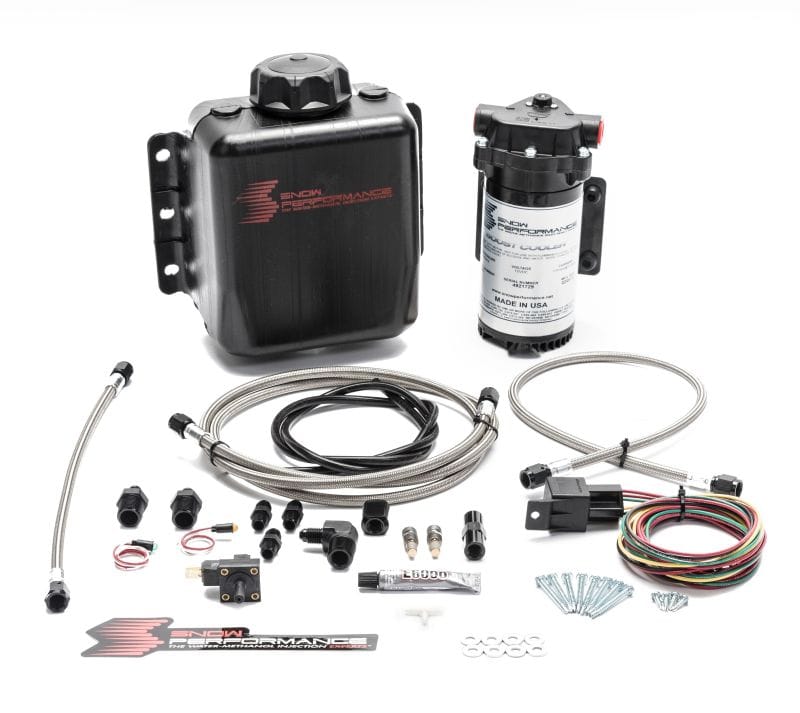 Snow Performance — Snow Performance Stg 1 Boost Cooler Water Injection Kit TD (w/SS Braided Line & 4AN Fittings)
Water/Meth Inject Kt