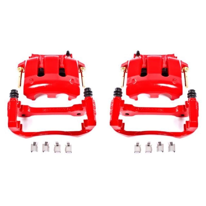 PowerStop — Red Powder Coated Calipers
