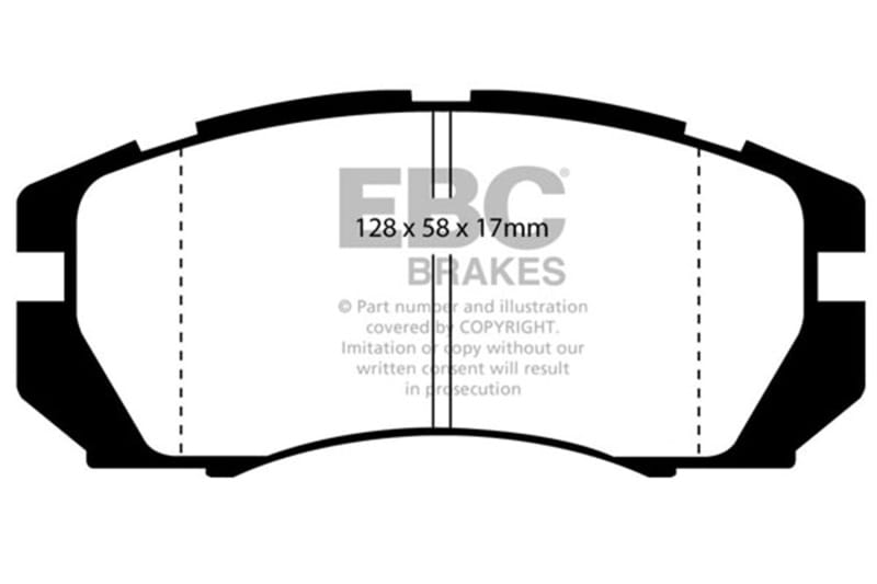 EBC — Greenstuff 2000 Series Sport Brake Pads