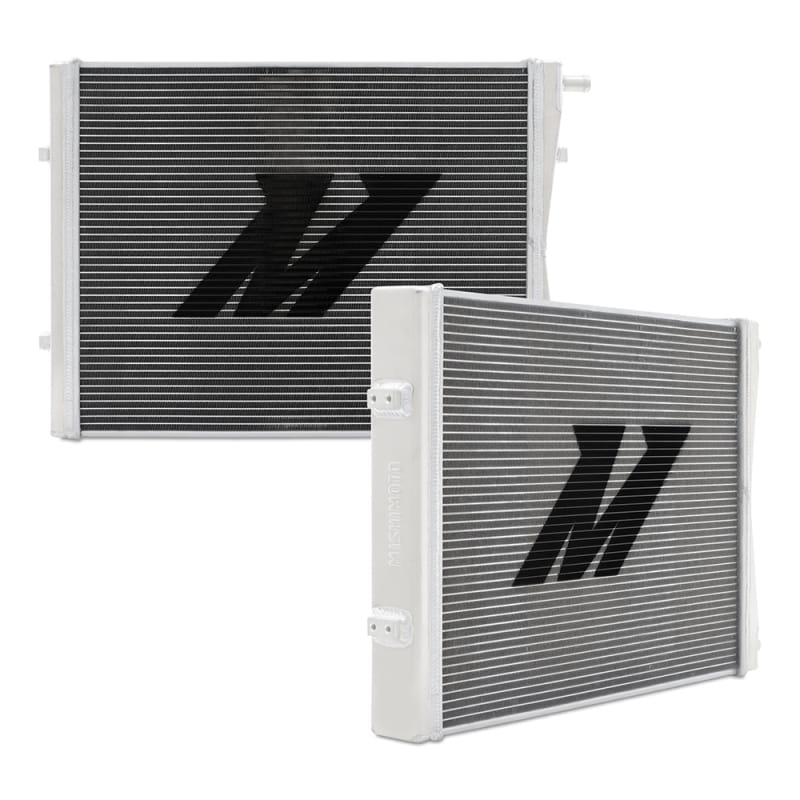 Mishimoto — Air-to-Water Heat Exchanger, Dual Pass 19.68in x 15.98in x 1.88in Core, 1000HP