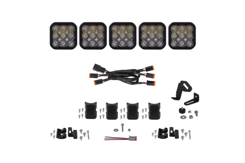 Diode Dynamics — Pod light featuring advanced TIR optics for high efficiency and focus.