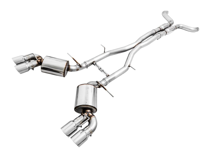 AWE Tuning — AWE Touring Edition Cat-back Exhaust for Gen6 Camaro SS / ZL1 / LT1 - Resonated
