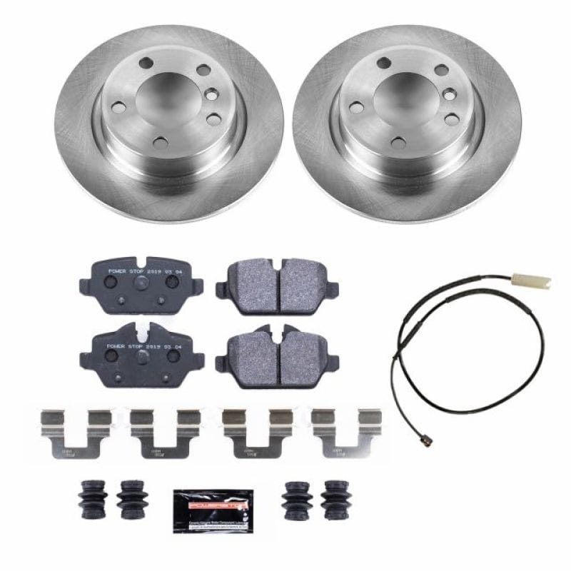 PowerStop — Track Day Spec High-Performance Brake Pad and Rotor Kit