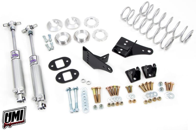 UMI Performance — 3049-110 - 1978-1988 GM G-Body Rear Coilover Kit, Bolt In, 2”-3” Lowering
