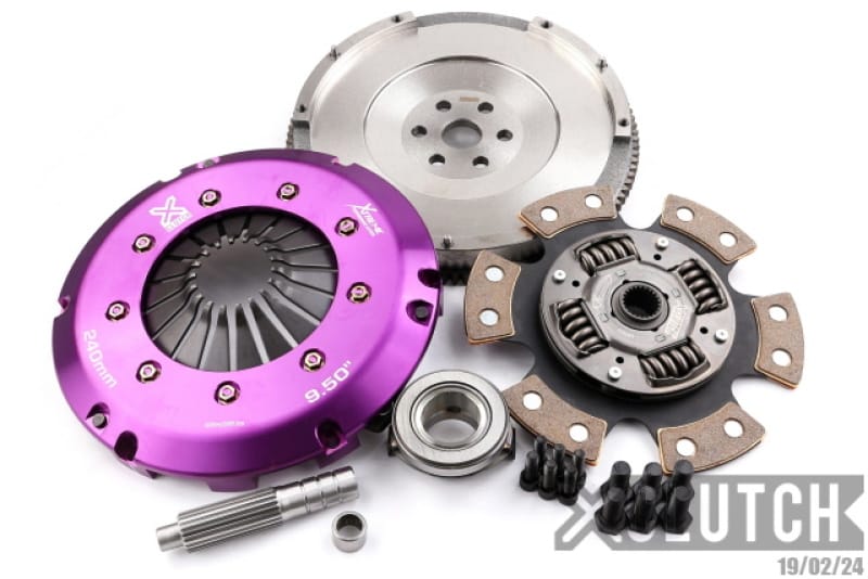 XCLUTCH — Clutch Kit Inc Flywheel; Stage 2R  Ceramic Race Disc