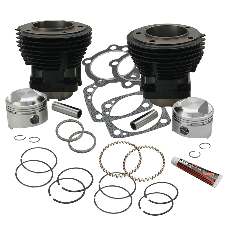 S&S Cycle — S&S Cycle 66-84 BT 80in 3-1/2in Bore Cylinder and Standard Compression Piston Kit