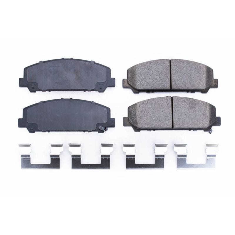 PowerStop — PowerStop - Z17 Low-Dust Ceramic Brake Pads with Hardware