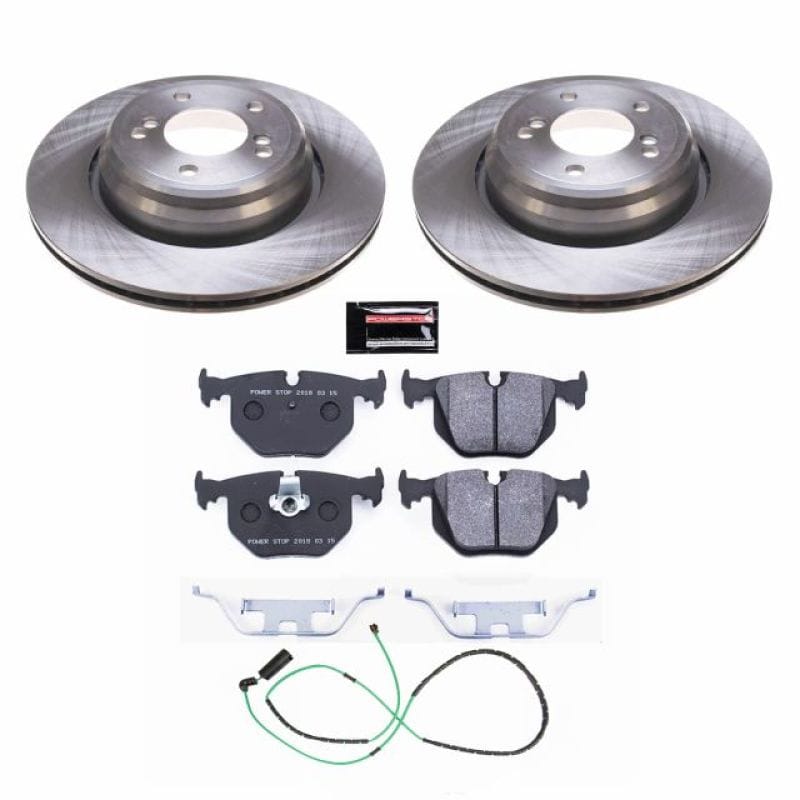 PowerStop — Track Day Spec High-Performance Brake Pad and Rotor Kit