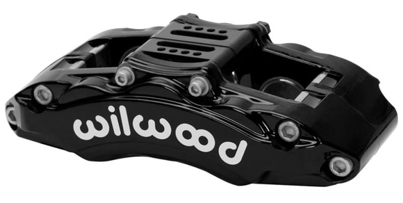 Wilwood — CALIPER,AT6,1.75/1.38/1.38,.75,ROTOR R/H,BLACK