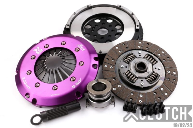 XCLUTCH — Clutch Kit Inc Flywheel: Stage 1  Single Sprung Organic Clutch Disc