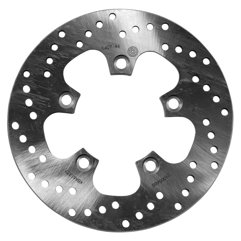 Brembo OE Powersports — Brembo OE 97-03 Suzuki GSX-R 600CC/96-03 Suzuki GSX-R 750CC 220x5mm Brake Disc - Rear Fixed
